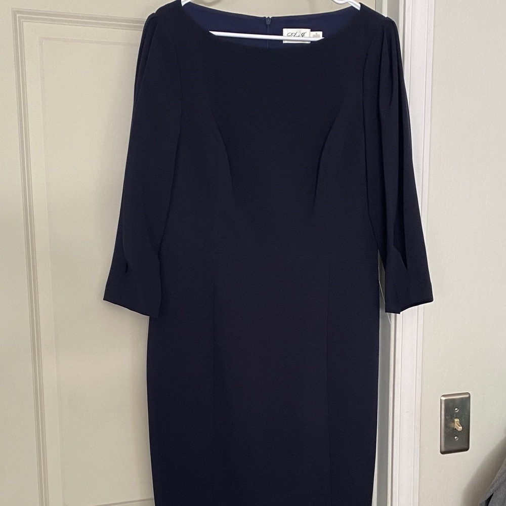 Eliza J.  Navy Blue Dress NWT! Size 12